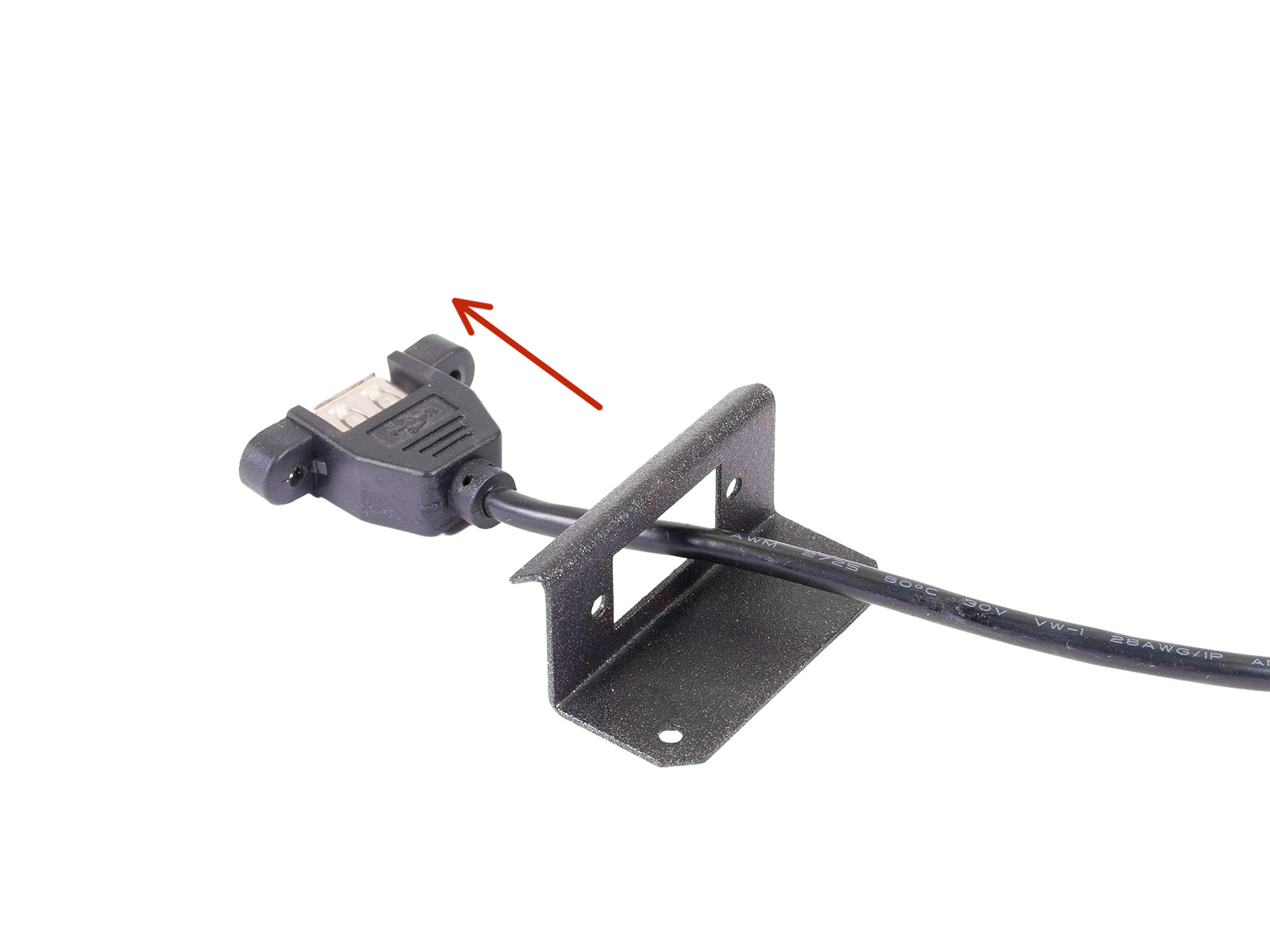 Disassembling the USB connector (Version 1.0)