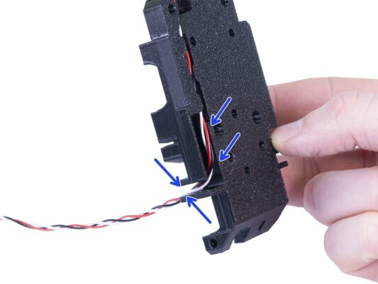 Assembling the IR-sensor cable