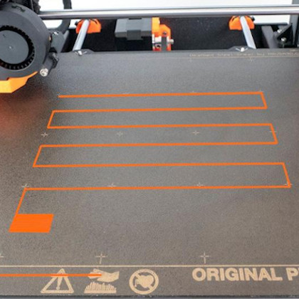 Gepard Evaluering bud Distance between tip of the nozzle and the bed surface has not been set yet  | Prusa Knowledge Base