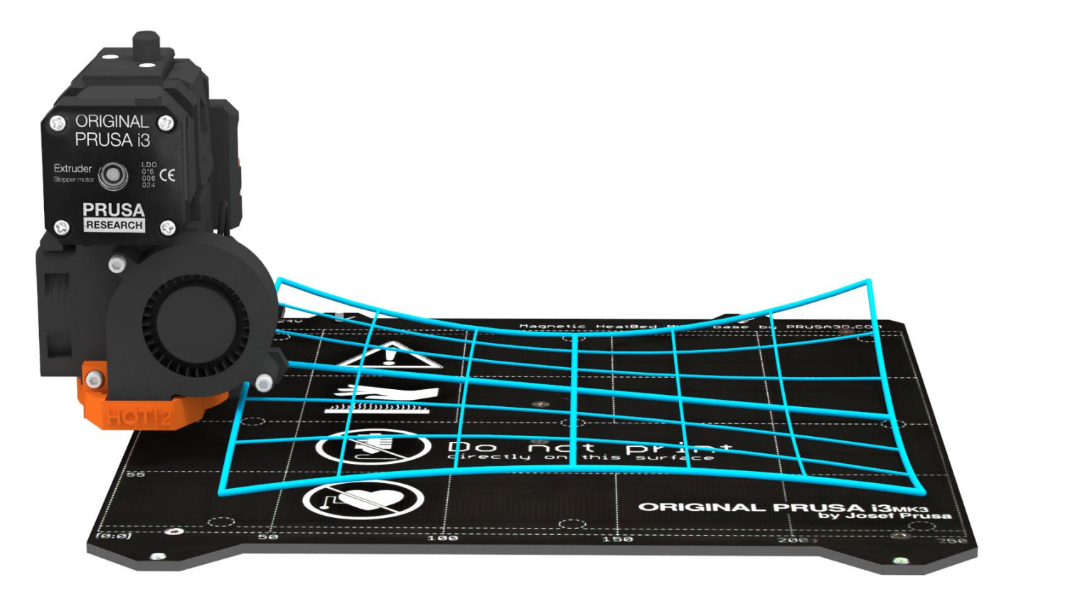 Bed Z offset compared to machine 0 with bed mesh leveling