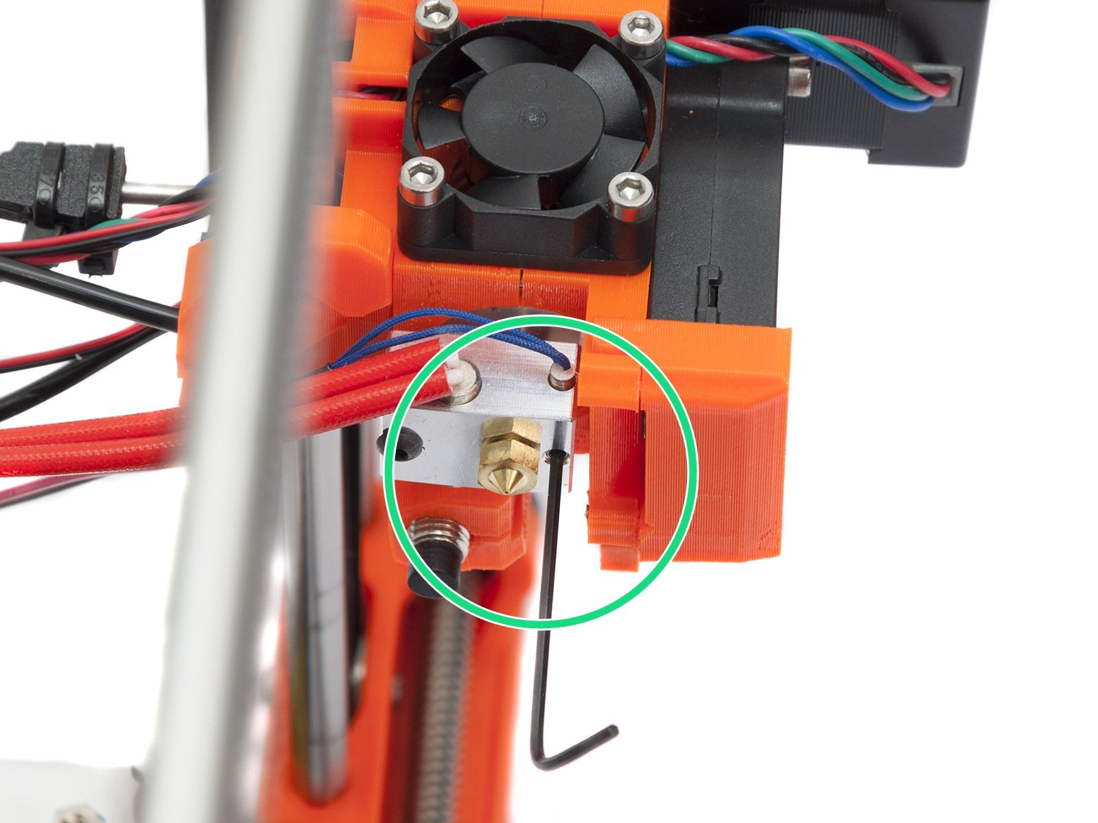 Removing old thermistor