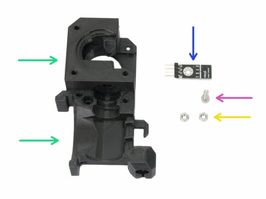 Assembling filament sensor (part 1)