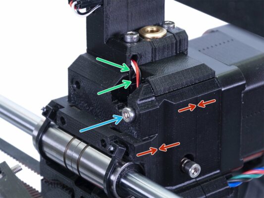 Montaž IR filament senzoru