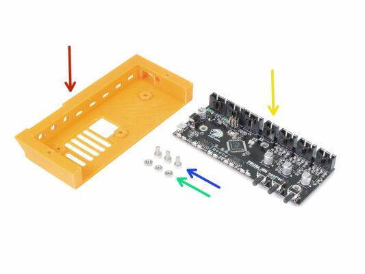 Vorbereitung der Elektronikkomponenten