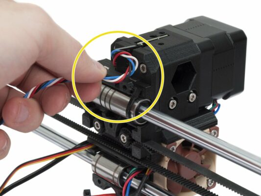 Conectando el sensor de filamento