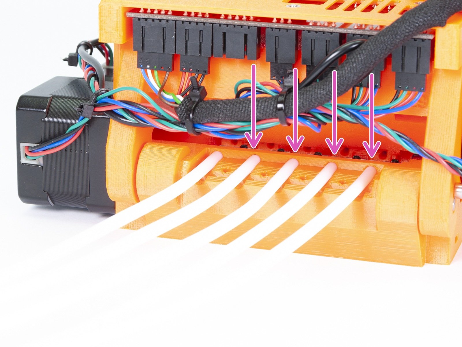 Assemblaggio tubi PTFE (parte 2)