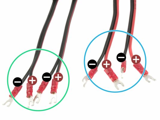 PSU power cables