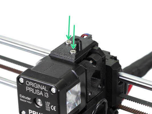 Mounting the Filament-sensor-cover (part 3)