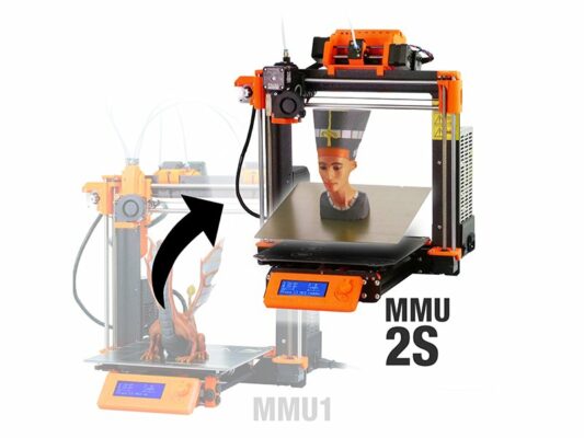 Original Prusa i3 MK2 MMU1 a MK2.5S MMU2S