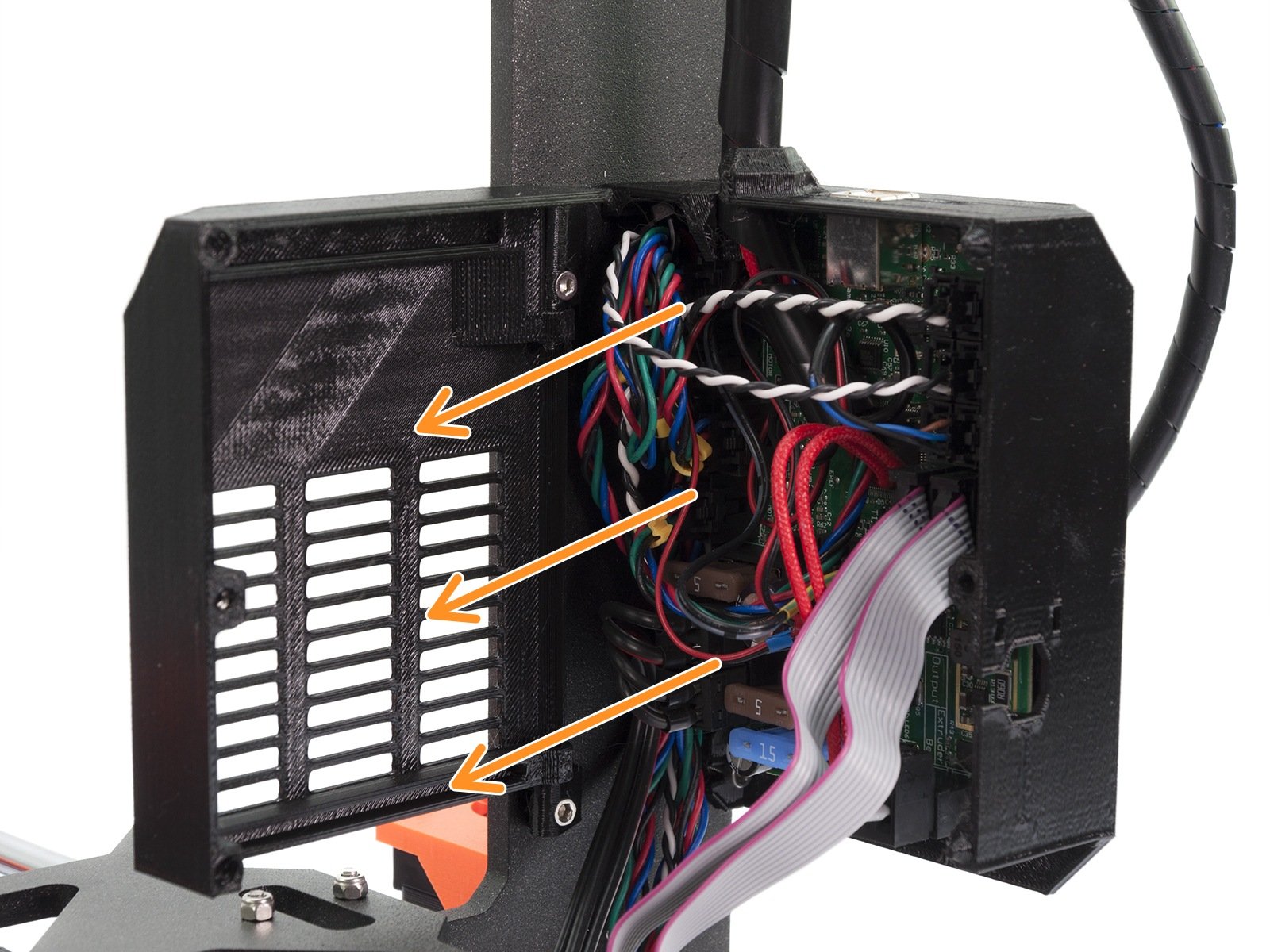 Y-axis: motor and heatbed disassembly (part 1)