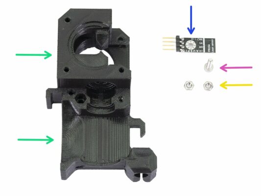 Assembling filament sensor (part 1)