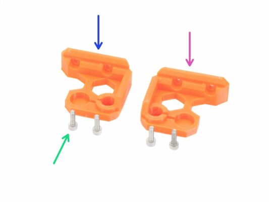 Mise en place des pièces Z-axis-top (partie 1)