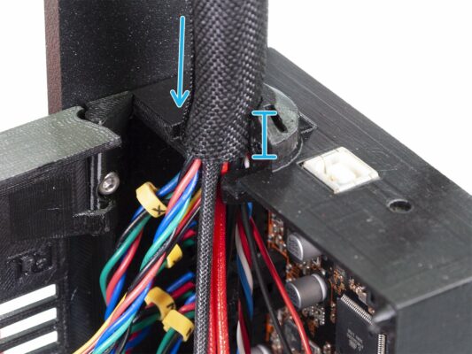 Conectando los cables del extrusor (parte 2)