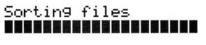 Sortowanie plików na karcie SD