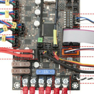 Zapojení elektroniky Einsy RAMBo (MK3/MK3S/MK3S+)